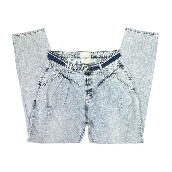 One Teaspoon x REVOLVE Streetwalkers High Waist 80s Jeans - Rivet - Size 29 - Picture 4 of 9